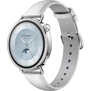 Умные часы Xiaomi Watch S4, 1.32', AMOLED, 4G, Wi-Fi, Bluetooth, NFC, USB, IP68, белый