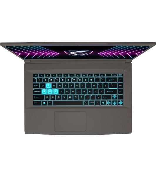 Ноутбук MSI Thin 15 B2RVE-3602XRU/15.6'/IPS/Intel Core 5 210H/16Gb/512Gb SSD/NVIDIA GeForce RTX4050 6Gb/без ОС/серый/1.86kg