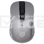 Мышь Oklick 445MW черный/серый оптическая (1200dpi) беспроводная USB (2but), фото3