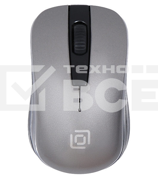 Мышь Oklick 445MW черный/серый оптическая (1200dpi) беспроводная USB (2but)