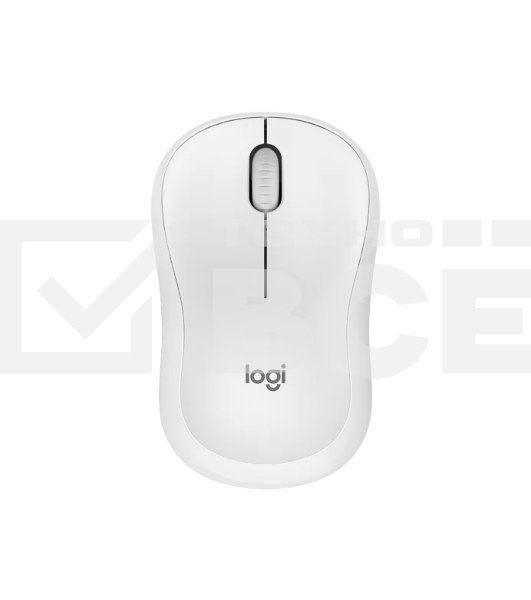 Мышь беспроводная Logitech M240 SILENT белый, 4000 dpi, Bluetooth, кнопки - 3