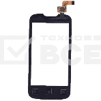 Сенсорное стекло (тачскрин) для Lenovo A690, черное, фото2
