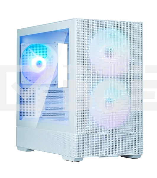 Компьютерный корпус ZALMAN P30 AIR, MATX, WHITE, WINDOW, 2xCombo (3.5'' or 2.5''), 3x2.5