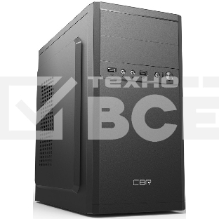 Компьютерный корпус mATX Minitower RD873, c БП PSU-ATX450-12EC, 2*USB 2.0, HD Audio+Mic, Black CBR PCC-MATX-RD873-450W