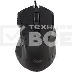 Мышь проводная Acer OMW150 черный, 4800 dpi, USB, кнопки - 8, фото2