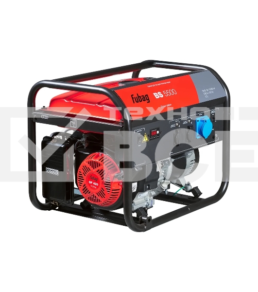 Электрогенератор бензиновый FUBAG BS 5500, 5 кВт, 78 дБ, 82 кг