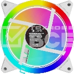 Вентилятор для корпуса Bloody BD-CF120ARGB4 ARGB белый, 120 мм, 1600 об/мин, 26 дБ, 4 pin, фото2