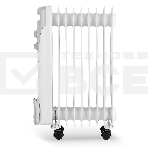Масляный обогреватель Vitek VT-1709 W (9 секций) белый, 2000 Вт, 20 м2, термостат, фото3