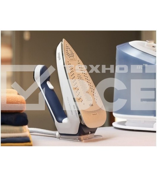 Парогенератор Braun IS7282BL белый/синий, 2700 Вт