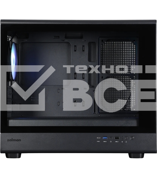 Компьютерный корпус ZALMAN M5, MATX, BLACK, WINDOW, 1xCombo (3.5'' or 2.5''), 1x3.5