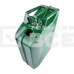 Канистра топливная AVS VJM-20 металлическая вертикальная 20 Л (зеленая), фото4