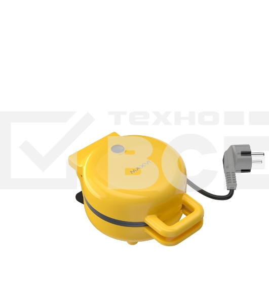 Вафельница для венских вафель Мобильный телефон Maxvi SM552P yellow