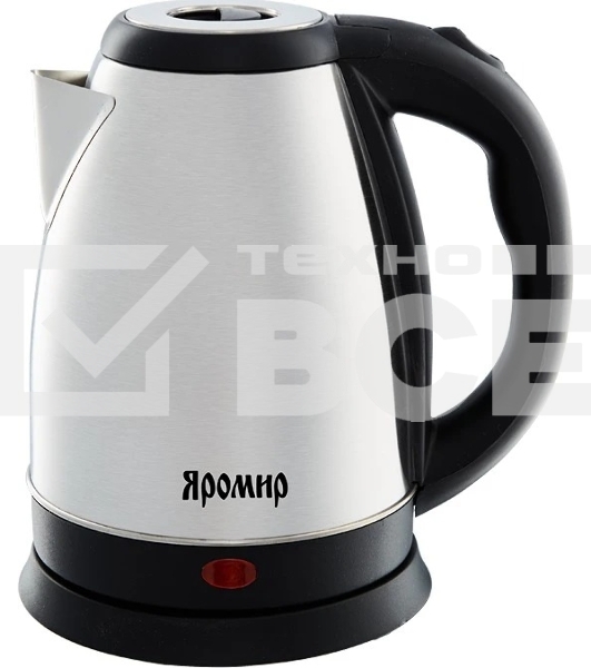 Чайник электрический Яромир ЯР-1004 нержавеющая сталь, 1500Вт, 1,5л