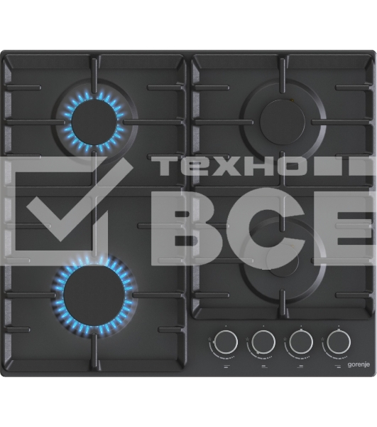 Газовая варочная поверхность Gorenje G642AB черный