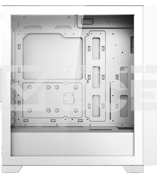 Компьютерный корпус PcCooler C3D510 WH белый без БП ATX 2xUSB3.0 1xUSB3.1 audio bott PSU