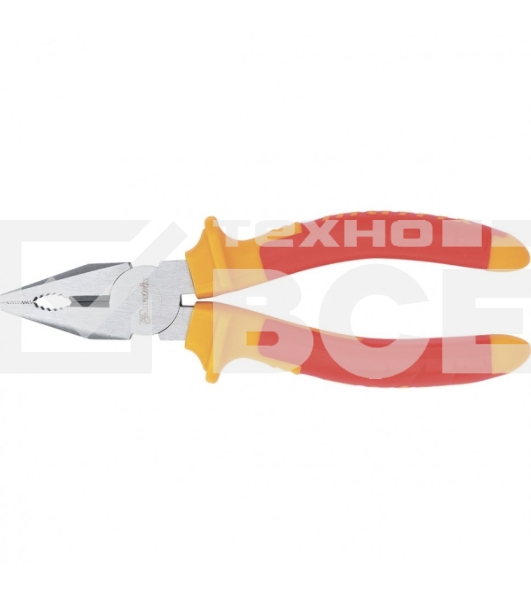 Плоскогубцы комбинированные Matrix, Insulated 180 мм, двухкомпонентные рукоятки PROFESSIONAL