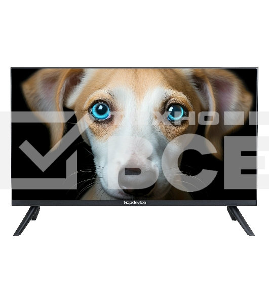 Телевизор Topdevice 24' TDHTV24YHD_BK черный DLED HD 60Hz Smart TV YaOS 1GB/8GB