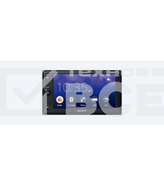 Автомагнитола Sony XAV-1500, 2 DIN, 6.2', Bluetooth, USB Type-A, AUX