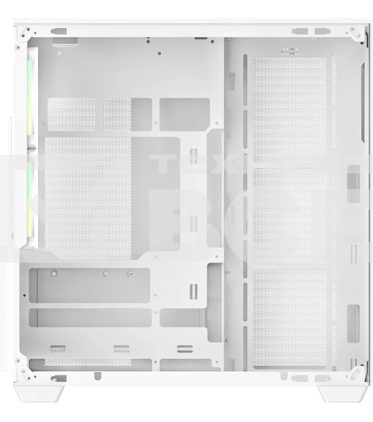 Корпус Ocypus Delta C74 ARGB White, Midi-Tower, белый, 2 x 120 мм