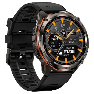 Умные часы KOSPET Tank T3 Ultra 2, 1.43' AMOLED, Bluetooth, IP69K, серебристый