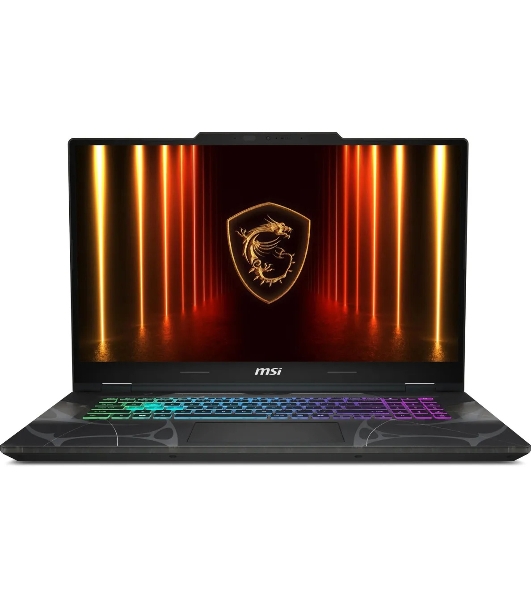 Ноутбук MSI Cyborg 17 B2RWFKG-283XRU Intel Core 7 240H/16Gb/SSD1Tb/RTX5060 8Gb (55W)/17.3'/IPS/FHD/1920x1080/144Hz/NoOS/Translucent Black/2.5kg (9S7-17U332-283)