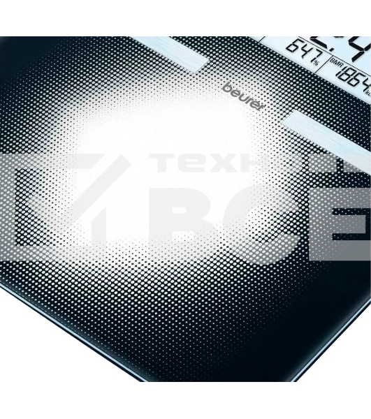 Весы напольные электронные Beurer BG21 макс.180кг черный