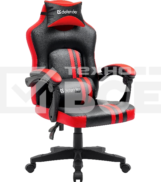 Кресло игровое Defender MERCURY BLACK/RED 64320