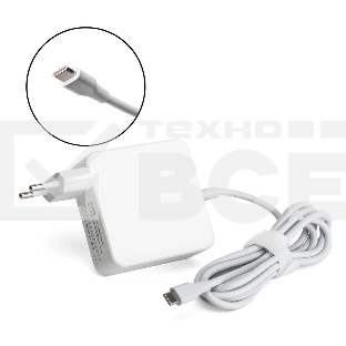 Блок питания (сетевой адаптер) Amperin USB-C (YDS-TC065-011PK) 65W, белый