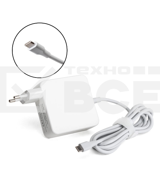 Блок питания (сетевой адаптер) Amperin USB-C (YDS-TC065-011PK) 65W, белый