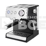 Кофеварка рожковая Centek CT-1167 черный/серебристый, исп. кофе - молотый, 1.6 л, 850 Вт, 20 бар., фото 1