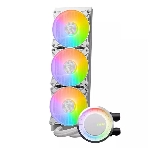 Жидкостная система охлаждения MSI MAG CORELIQUID E360 белый 3x ARGb Fan, ARGb Block, Color Box, Pallet packing, фото2