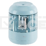Точилка для карандашей электрическая Deli EH508-BL, 1 отверстие, пластик, синий (батарея), фото 1