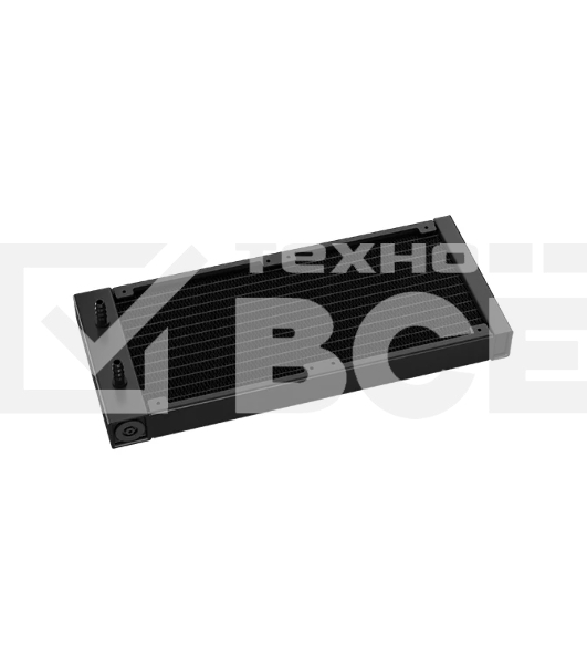 Система жидкостного охлаждения DEEPCOOL LQ240 черный, 120 мм, алюминий, 2400 об/мин, 38.71 дБ, 3 pin, 300 Вт