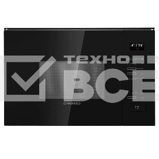 Микроволновая печь встраиваемая Maunfeld MBMO.20.8GB чёрный, 20 л, 700 Вт, переключатели - сенсор