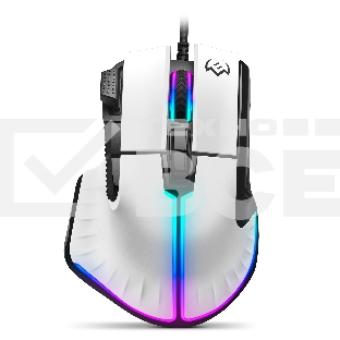 Мышь проводная SVEN RX-G990 белый, 12400 dpi, USB, кнопки - 9