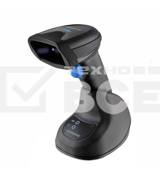 Сканер штрих-кода Datalogic QUICKSCAN QBT2500 2D имидж, беспроводной, USB, Bluethooth, черный