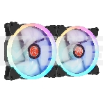 Комплект вентиляторов IRIS 14 RBW ADD-20R40B00114 черный 140мм 1500rpm 30db 4-pin, фото 1