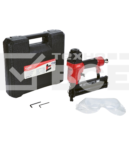 Пистолет гвоздескобозабивной Elitech 0704.030100 красный/черный