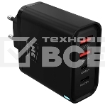 Сетевое зарядное устройство MORE CHOICE NC95 2USB+2Type-C 3.0A PD 65W, черный, фото3