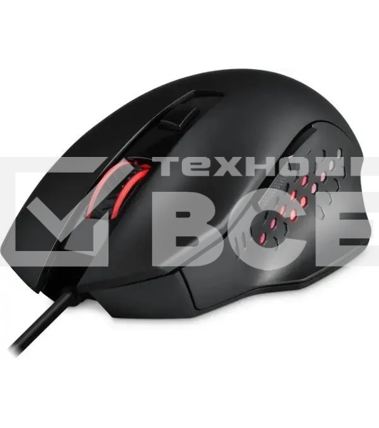 Мышь проводная REDRAGON Gainer черный, 3200 dpi, USB, кнопки - 6