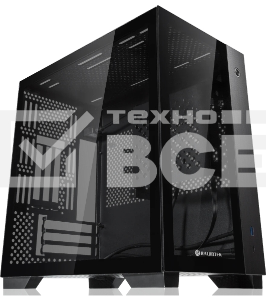 Компьютерный корпус Raijintek PAEAN MINI 0R20B00213 черный, Mini-ITX, for psu ATX PS/2, USB 3.0x2, USB 2.0x2, HD Audiox1