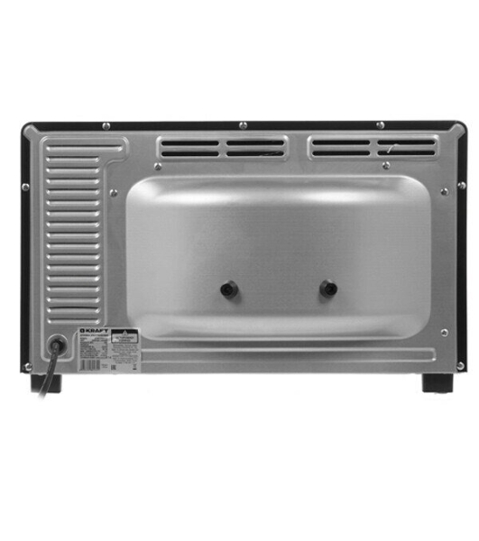 Мини-печь Kraft KF-MO 3506 KGLB (черный/золото) с дисплеем