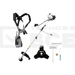 Триммер бензиновый Kranz KR-52, 52см3, 3 л.с, разборная штанга, фото7