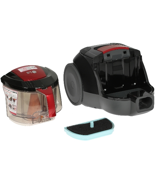 Пылесос LG VC5320NNTR красный/серый, 380/2000 Вт, уборка сухая, пылесборник контейнер 1.3 л