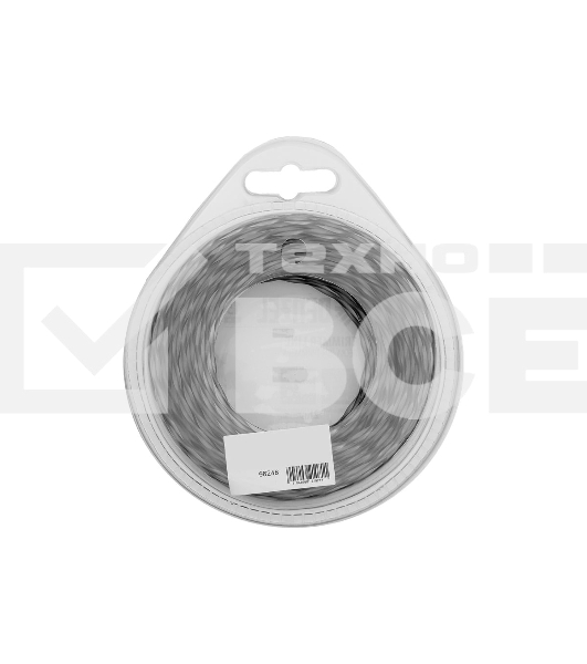 Леска для триммера Denzel двухкомпонентная эллипс 2,4мм х 15м, блистер EXTRA CORD