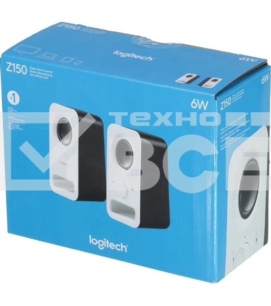 Колонки Logitech Z-150 980-000815 Speakers snow белый Колонки