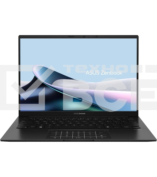 Ноутбук Asus Zenbook 14 UM3406GA-QD130/14'/OLED/AMD Ryzen AI 5 430/32Gb 512Gb SSD/AMD Radeon Graphics/без ОС/черный/1.2kg