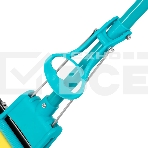 Швабра отжимная Home Palisad 110 см, губка PVA 26х5,5х6 см, телескопическая рукоятка, бирюзовая, фото6