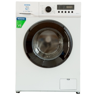 Стиральная машина Renova WAF-7012SM91 белый, загрузка фронтальная 7 кг, 1200 об/мин, класс A+++
