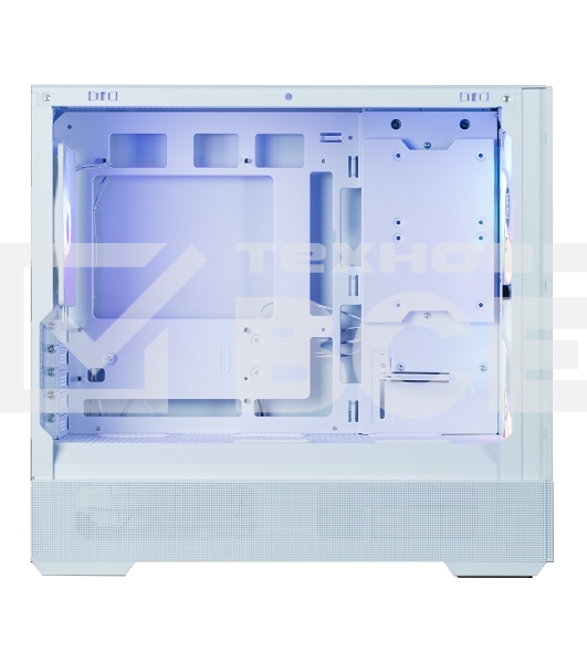 Компьютерный корпус ZALMAN P30 AIR, MATX, WHITE, WINDOW, 2xCombo (3.5'' or 2.5''), 3x2.5